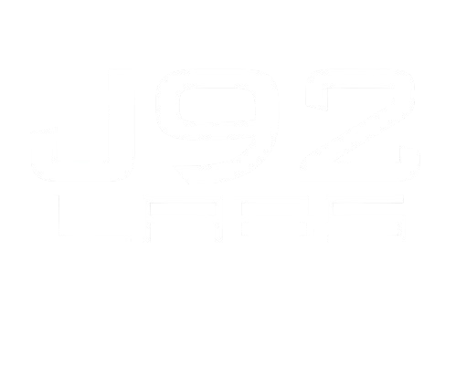 J92 Labs logo in bold black modern typography displayed on a light background with clean, minimalist branding design